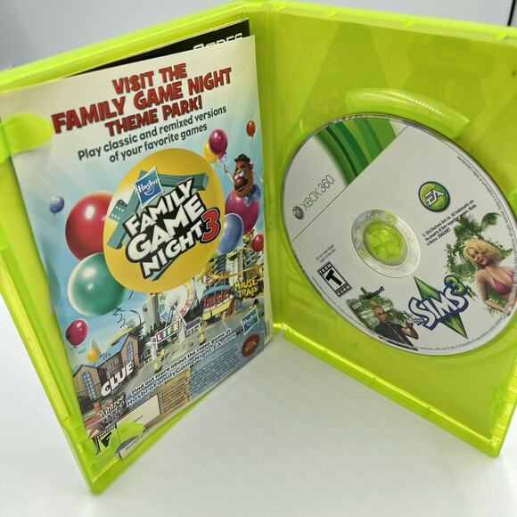 The Sims 3 Microsoft Xbox 360 Game Tested & Complete - Picture 6 of 7